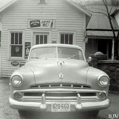 Poor Valley - Johnson's Store
BILLY  JOE  NUNN'S  1951  LIGHT  GREEN  WAYFARER  DODGE  SITTING  IN  FRONT  OF  BILL  JOHNSON'S  STORE  DOWN  POOR VALLEY  IN  MAY  OF  1955
 
BJ NUNN PHOTO
Courtesy of Don Smith [email]dsmith1043@comcast.net[/email]

