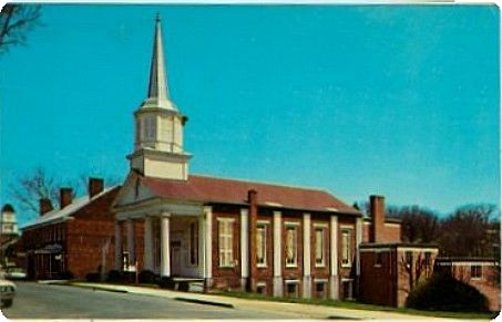 jonesboromethodist.jpg
This is from a 1960s era chrome postcard.  Their [url=http://www.jonesboroughumc.com/]website[/url] has more information about this congregation.
