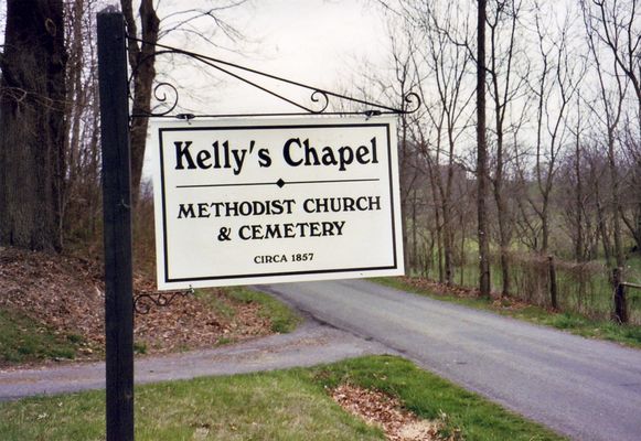 kellychapelsign.jpg
Photo April 2006 by Jerry W. Catron.
