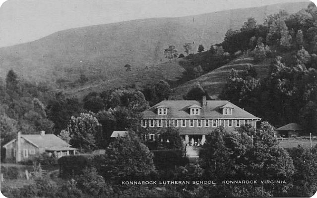 Konnarock - Lutheran Training School
From a 1940s postcard.
