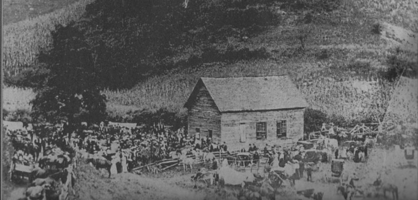 landmark.jpg
This church was organized as a "Missionary" Baptist Church in 1856.  This photo appears to be of late 19th or very early 20th century vintage.
