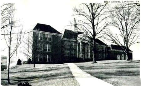 Lebanon - Lebanon High School
This image is from a 1940s postcard.
