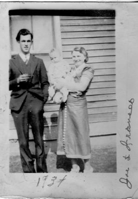 lesterjoe1934.jpg
Joe Lester is shown with wife Frances Hicks in this 1934 photograph.
