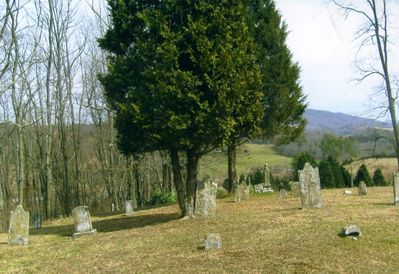 Volney - Little Wilson United Methodist Church Cemetery
This image shows the older part of this cemetery, which was established in 1830.  Photo March 17, 2008 by Jeff Weaver.
