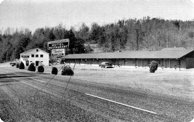 Roaring Gap - Marion Motel
This is from a 1950s postcard.
