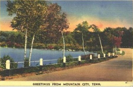 mtncitypostcard1942.jpg
This 1942 postcard announces greetings from Mountain City.  Problem is, this doesn't look anything like Mountain City.
