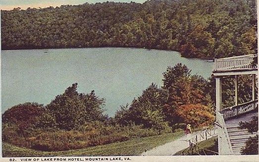 mtnlake~0.jpg
This is a view of Mountain Lake from the hotel on the lake shore.  Postcard from the 1950s.
