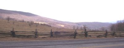 View of Mount Rogers from Route 600 at the Grayson - Smyth County Line, March 6, 2003
