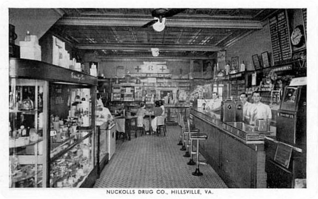 nuckollsdrug.jpg
This is a mid-1920s postcard of the interior of Nuckolls Drug Store in Hillsville.
