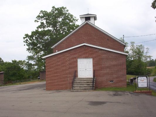 oldgoldhillbapt.jpg
The congregation of Gold Hill Baptist Church has built a new meeting house, and use the old building next to the cemetery as a fellowship hall.  Photo by Jeff Weaver, May 2005.
