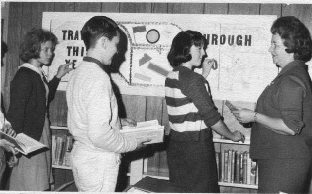 phippsevalee.jpg
Mrs. Eva Lee Cox Phipps is shown here teaching English at Virginia Carolina in 1965.  She and her husband, Joe X Phipps, lived at Mouth of Wilson.
