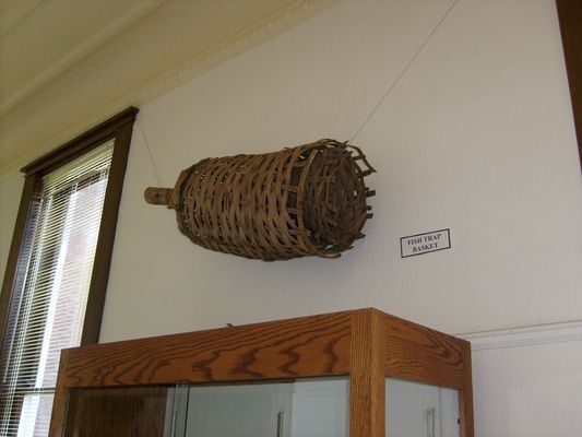 Independence - Fish Trap
This is a photo of a fish trap used at one time in New River.  It is now on display at the 1908 Grayson County Court House.  [url=http://en.wikipedia.org/wiki/Fishing]This Wikipedia Article on Fish Baskets may add more insight[/url] Photo May 11, 2007 by Jeff Weaver.
