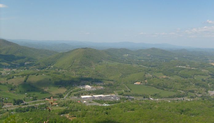 Jefferson - View from Mount Jefferson
This is the view to the east from atop Mount Jefferson.  Photo by Jeff Weaver, May 13, 2007.
