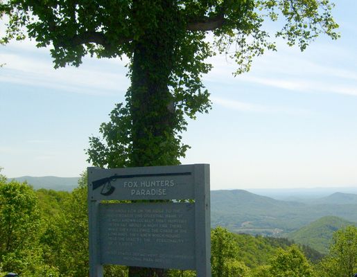 Cumberland Knob - Fox Hunter's Paradise
On the Blue Ridge Parkway.  Photo by Jeff Weaver, May 20, 2007.
