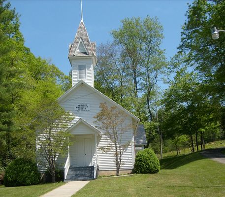 Roaring Gap - Antioch United Methodist Church
This building was erected in 1895.  Photo by Jeff Weaver, May 20, 2007.
