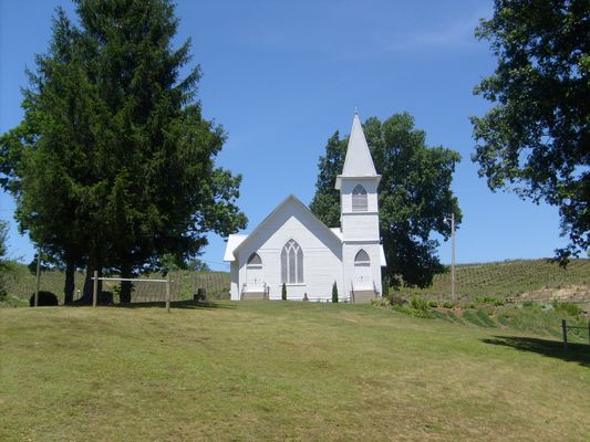 Grassy Creek - Grassy Creek United Methodist Church
Photo by Jeff Weaver, June 20, 2007.
