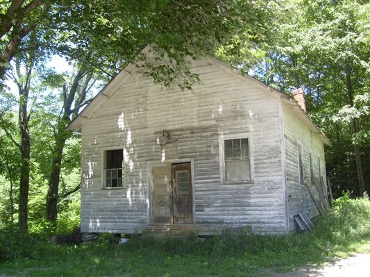 Haw Orchard - Ivy Grove Lutheran Church
Long abandoned as a church.  Photo by Jeff Weaver, June 20, 2007.
