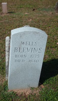 pics 205~0.jpg
This photo shows a recent replacement grave marker for Nathan Blevins.  Photo October 4, 2006 by Jeff Weaver.
