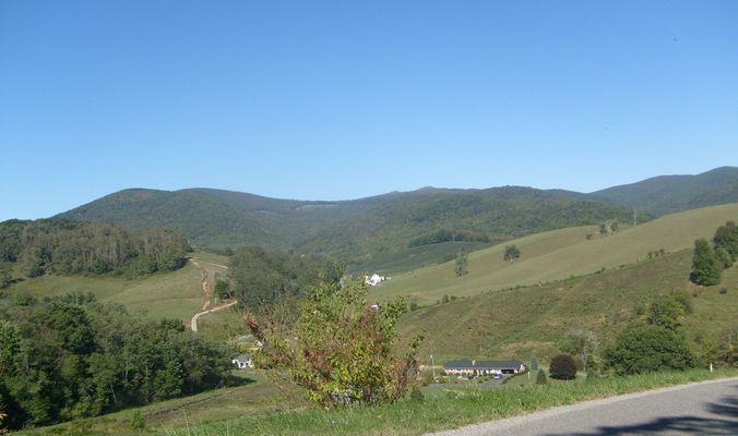 Rugby - Panoramic view
This photo by Jeff Weaver was taken September 29, 2007 from the hill above Corinth Baptist Church.
