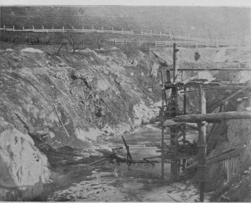 plastermine1905.jpg
This circa 1905 view shows an opening from which gypsum was mined near Saltville.
