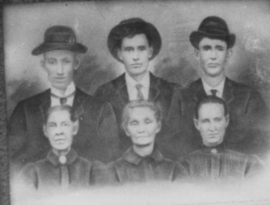 pricenancy.jpg
This photo shows in the back (left to right) Howard Price, Ed Wiles, and Blaine Weaver; in the front (left to right) Nancy Weaver Price, Martha Wiles and Luzilla Sturgill Weaver.  Nancy Weaver Price was the daughter of Joshua Weaver, and Martha Lawrence.  See the Ashe County, NC People albumn for some siblings.  Photo courtesy of Peggy Sheets Manning, Lancaster, PA.
