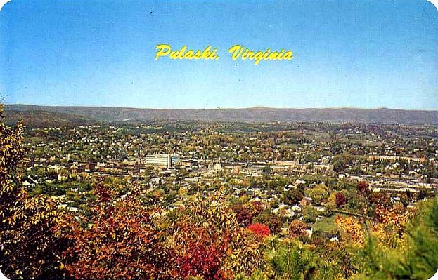 Pulaski - Aerial View
This is from a 1960s postcard.
