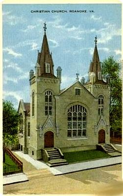 roanokechristianchurch.jpg
This postcard is from the 1910s.
