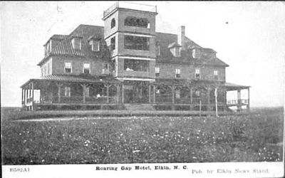 Roaring Gao -  Roaring Gap Hotel
This is from a 1905 postcard.
