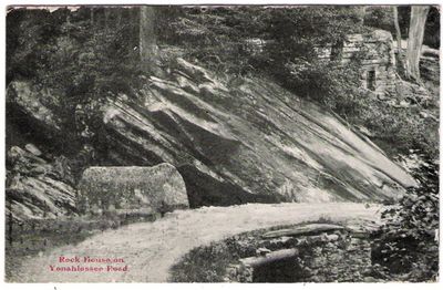 Blowing Rock - Rock House
This 1912 postcard image sows the Rock House on Yonolosee Road near Blowing Rock.
