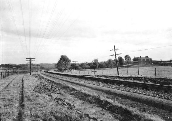 ruralretreat~0.jpg
The railroad line near Rural Retreat is shown here.  The Virginia and East Tennessee Railroad first built the road through this area in 1855.  This section of road is now operated by Norfolk and Western.
