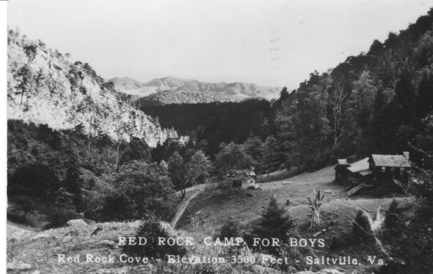 salt02.jpg
Postcard of Camp Red Rocks, above Saltville.  This was an artist camp for artistically talented boys which operated in the late 1930s.
