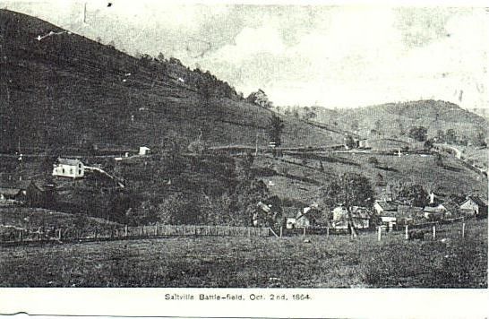 saltvillebattlefield.jpg
This is a early 20th century postcard showing the battlefield for the October 2, 1864 fight.
