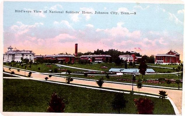 Johnson City - National Soldier's Home
This is from a 1920s era postcard.
