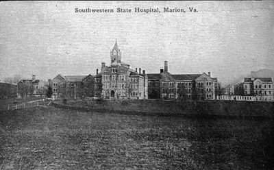 Marion - Southwest Virginia State Hospital
From a 1912 postcard.
