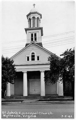 Wytheville - St. John's Episcopal Church
From a 1950s real photo postcard.
