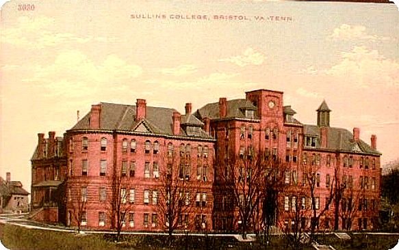 Sullins College
This is a circa 1907 postcard of the Sullins College Building.
