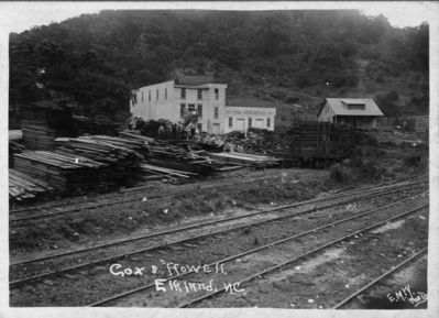 Todd - Todd Mercantile
This picture is of the Todd Mercantile.  To my understanding it was owned and operated by my great grandfather David Cyrus Howell and his partner Mr. Cox.  This building is still standing and slightly altered. (just across from the Todd General Store.  To the right is the Todd General Store owner's house.  This picture is also from the  about the 1910's.Courtesy of Paul Howell[email]docnpaul@bellsouth.net[/email]
