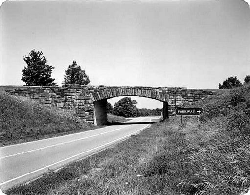 Tuggle Gap - Blue Ridge Parkway
From a 1950s photo from the Library of Congress Collection.
