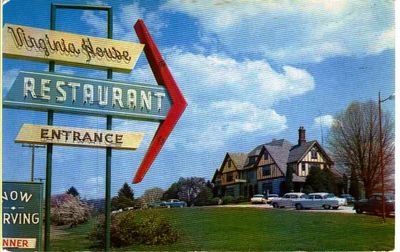 Marion - Virginia House Restaurant
From a late 1950s postcard.
