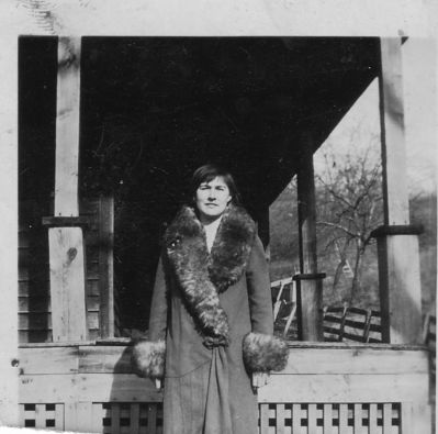 Weaver, Fannie Quintenella Blevins
This photo was taken on Helton about 1929.  She was the daughter of eter C. Blevins and Rosa Sage and the wife of Arthur F. Weaver.
