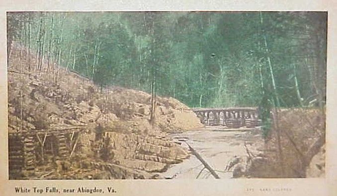 Damascus - Whitetop Falls
This is from a circa 1910 postcard.
