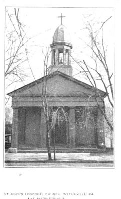 Wythevill - St. John's Episcopal Church
This postcard image dates from 1911,
