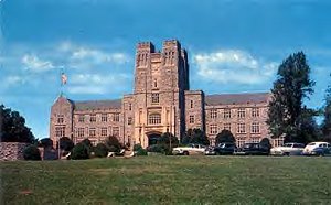 Blacksburg - Virginia Tech 
This view of the Virginia Tech Campus was taken in the 1950s.
