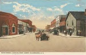 Main Street Wilkesboro, North Carolina ca. 1924
