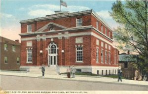 wytheweatherbldg.jpg
This is a 1930-45 era postcard.
