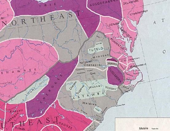 Map Prepared by the Smithsonian Institution, 1974