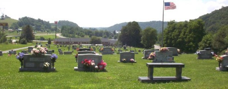 General View of the Wassum Cemetery from the Northern most point in the Circular Road though the cemetery